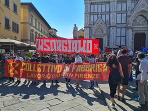Sciopero provinciale generale del 19 luglio 2021. Scatto di Stefano Bartolini.